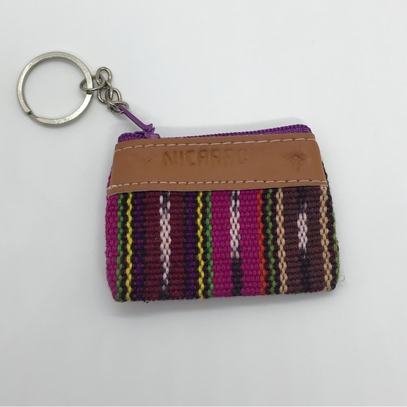 Handbags - Mini Monedero de Nicaragua coin purse small artesanal Keychain
